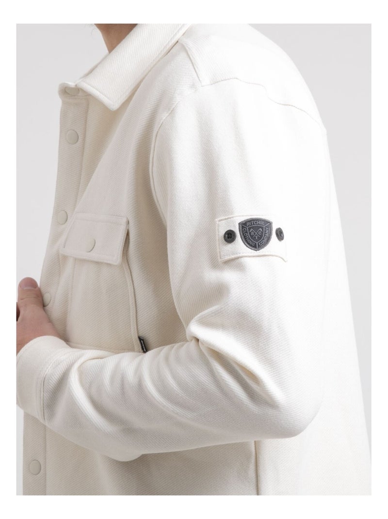 Surchemise maille dopemon Beige - Kiabi