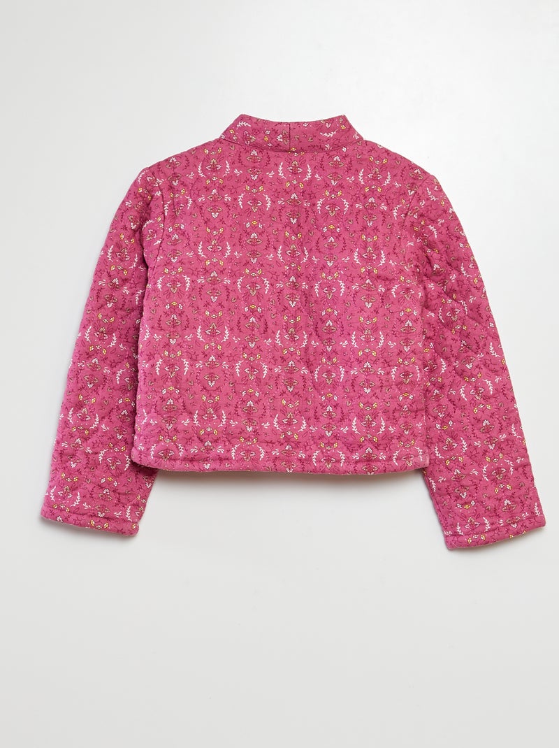 Surchemise matelassée Rose - Kiabi