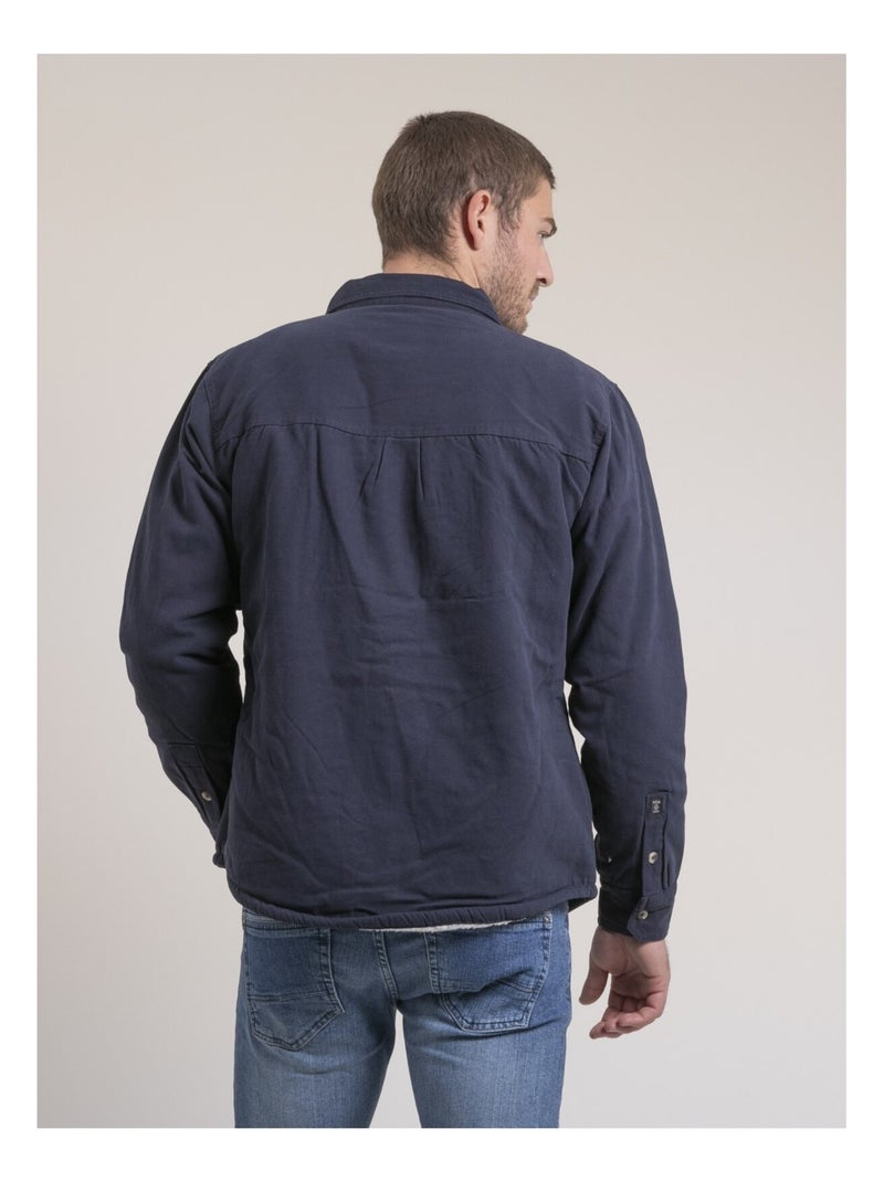 Surchemise pur coton zescumac Bleu marine - Kiabi