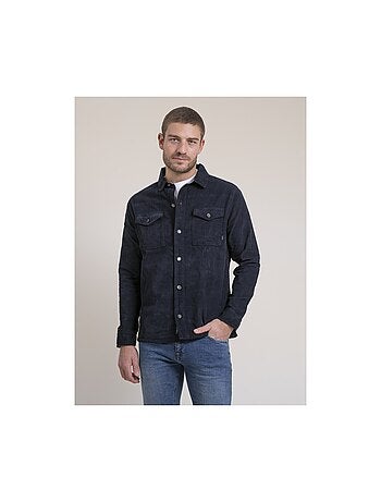Surchemise velours tudroy