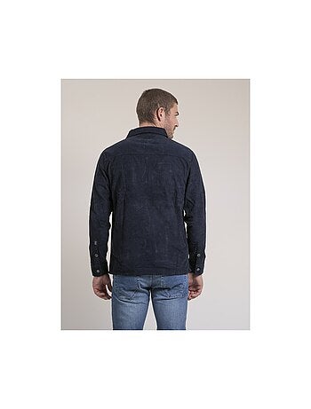 Surchemise velours tudroy