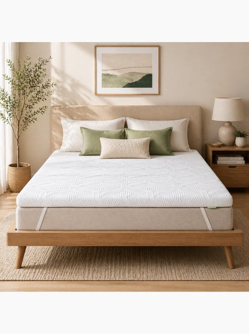 Surmatelas polyester mémoire de forme promo linge - Kiabi