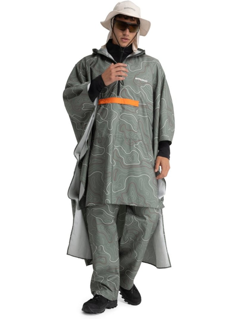 Surpantalon imperméable randonnée randonnée homme et femme havasu Vert - Kiabi