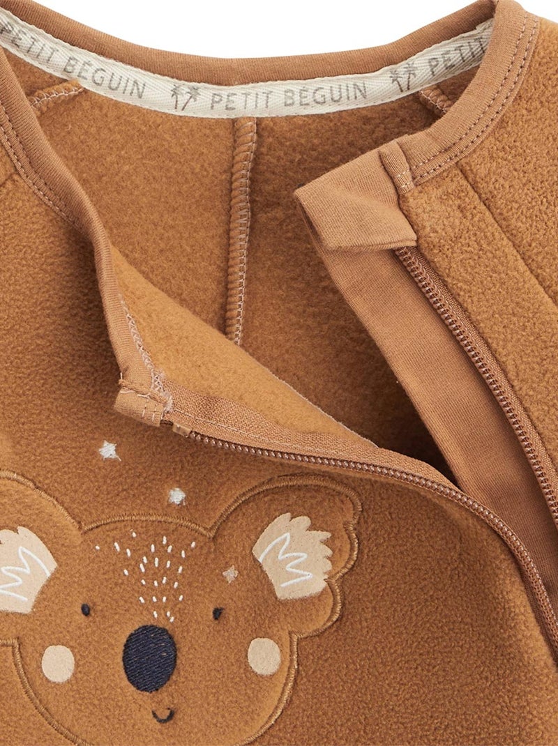 Surpyjama b?b? en polaire Constellation Camel - Kiabi