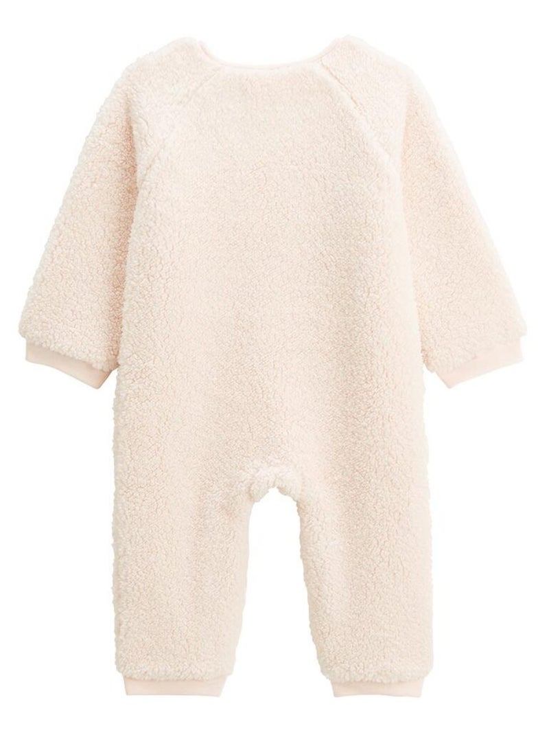 Surpyjama b?b? en sherpa Matcha Rose - Kiabi
