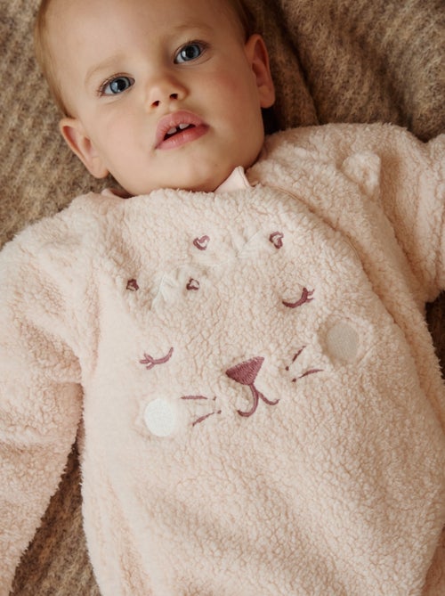 Surpyjama b?b? en sherpa Matcha - Kiabi