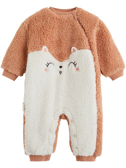 Surpyjama bébé en sherpa aimée - Kiabi