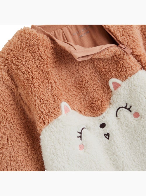 Surpyjama bébé en sherpa aimée - Kiabi