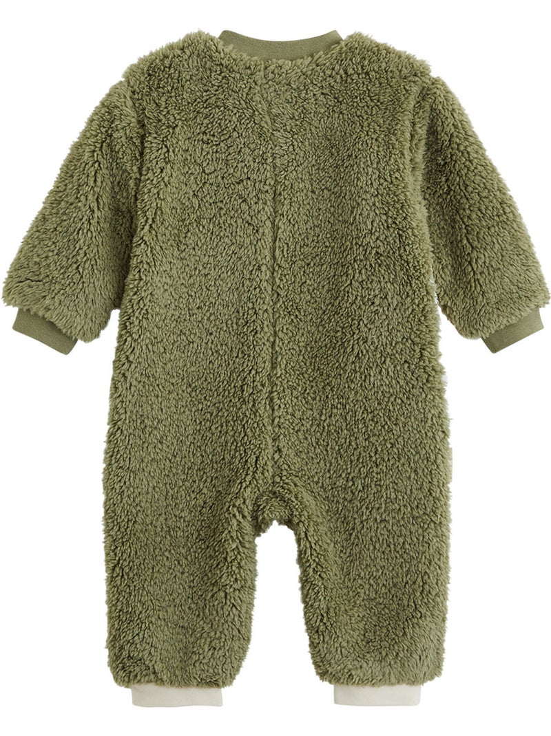Surpyjama bébé en sherpa Ginkgo Vert - Kiabi