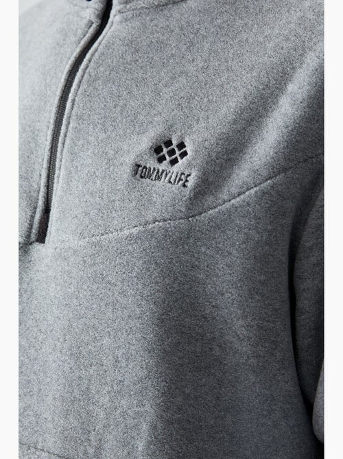 Survêtement homme deux pièces en maille peluche tommy - Kiabi Survêtement homme deux pièces en maille peluche tommy - Kiabi
