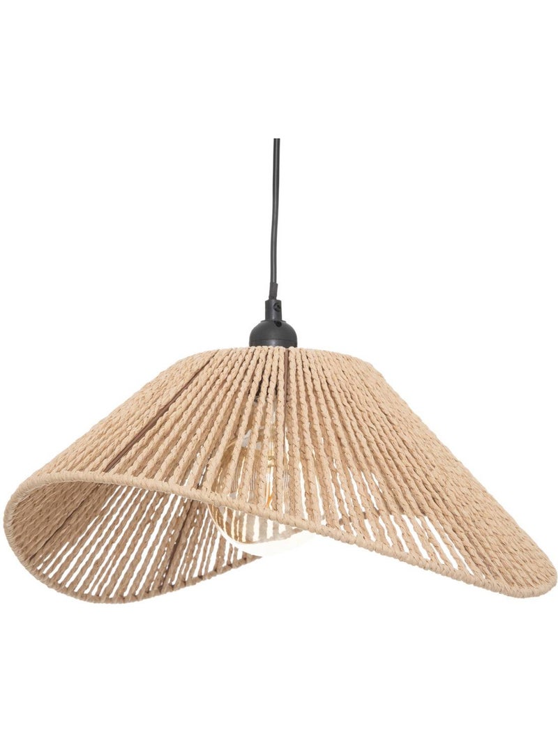 Suspension corde tressée MYHA Beige - Kiabi