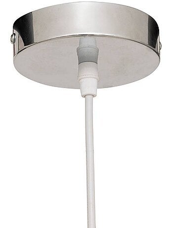 Suspension en acier globe en opaline OMIA