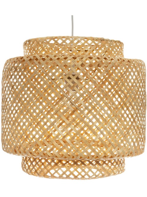 Suspension en bambou tressé LIBY - Kiabi Suspension en bambou tressé LIBY - Kiabi