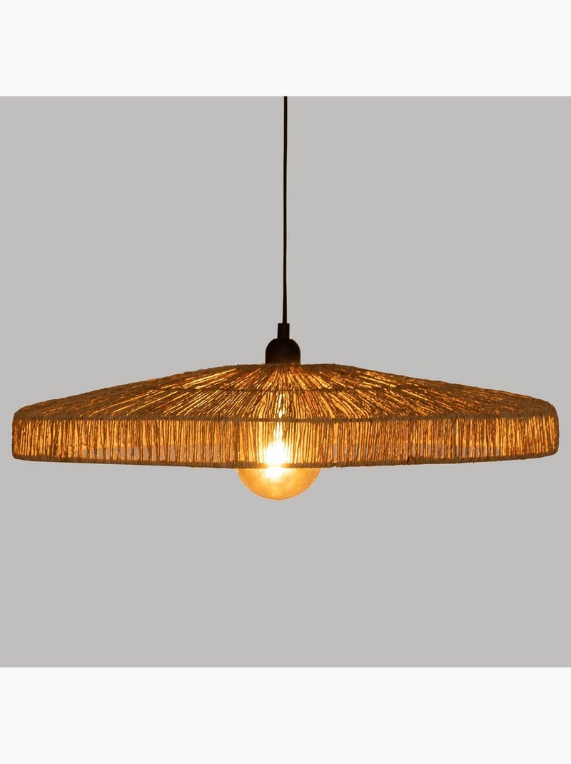 Suspension en jute tressée d.58 cm bellamy Beige - Kiabi