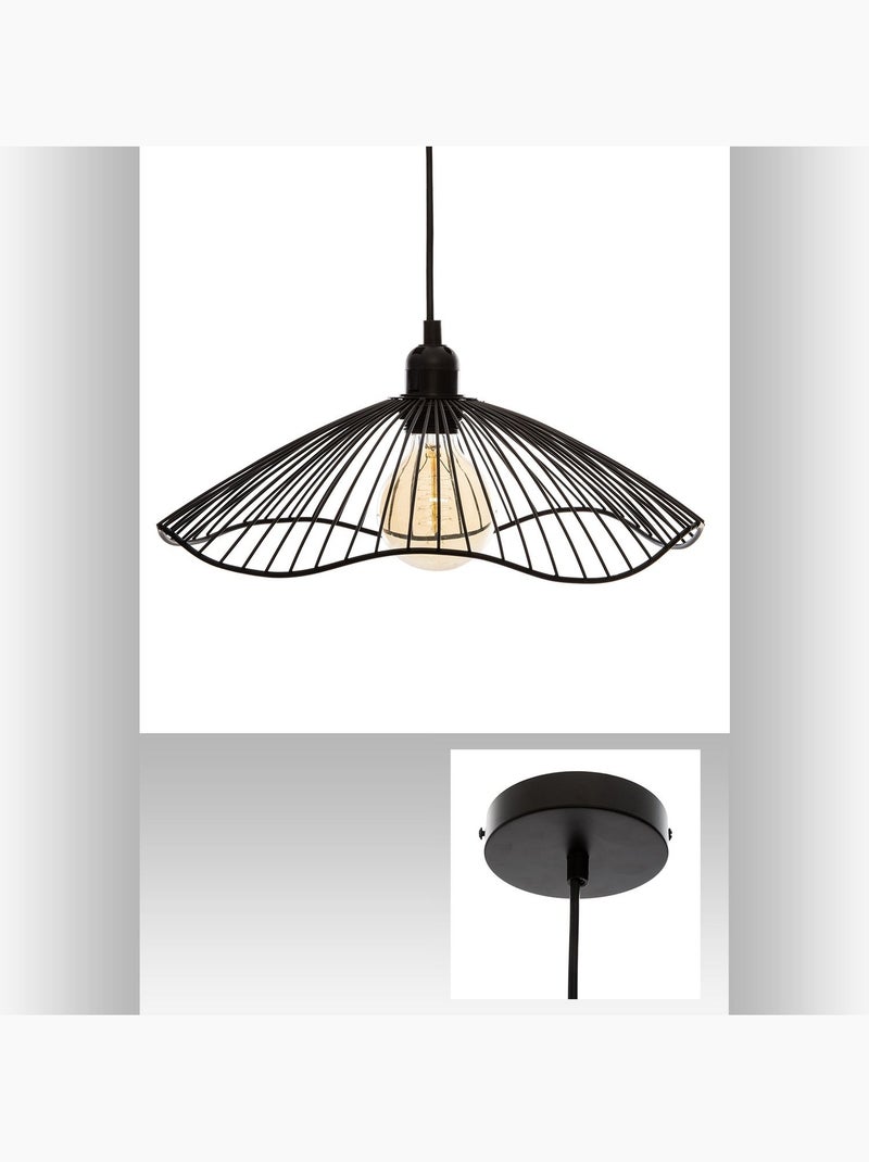 Suspension filaire en métal GALT Noir - Kiabi
