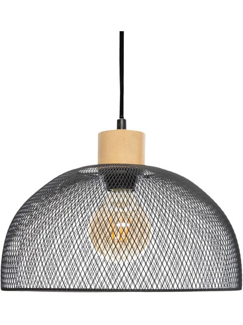 Suspension métal bois de pin SAM - Kiabi Suspension métal bois de pin SAM - Kiabi