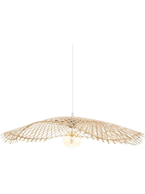 Suspension plafonnier en bambou naturel TESS - Kiabi Suspension plafonnier en bambou naturel TESS - Kiabi