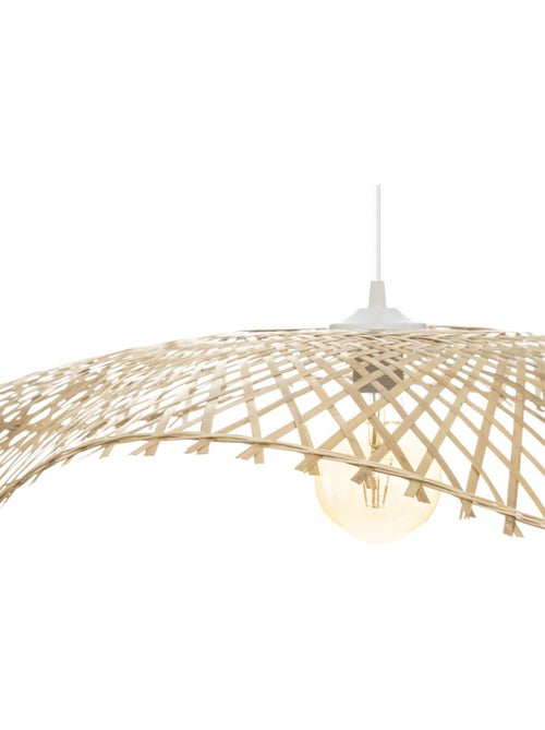 Suspension plafonnier en bambou naturel TESS - Kiabi Suspension plafonnier en bambou naturel TESS - Kiabi