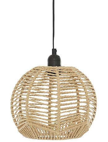 Suspension sphérique en papier tressé CAREN