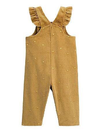 Swan corduroy babyoveralls
