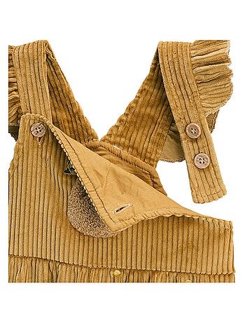 Swan corduroy babyoveralls