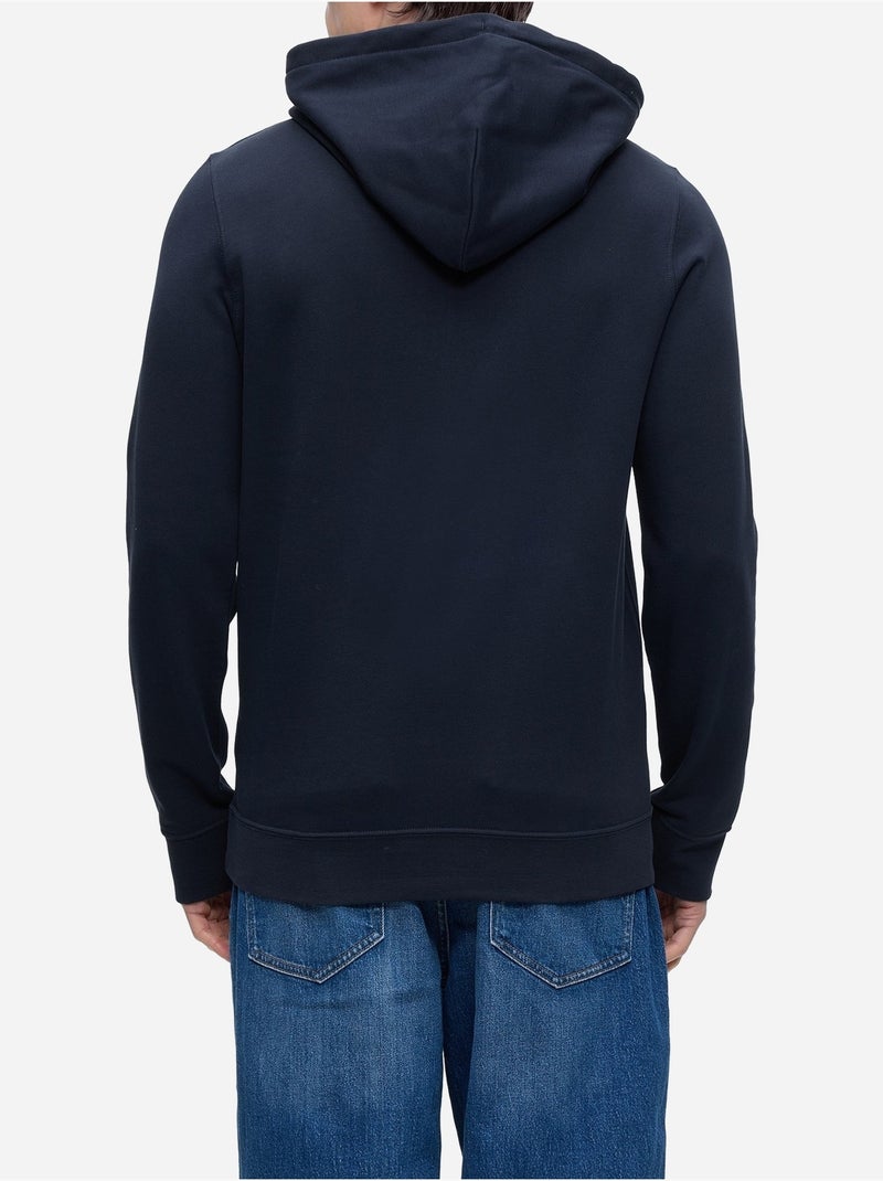 Sweat à capuche - calvin klein Bleu foncé - Kiabi