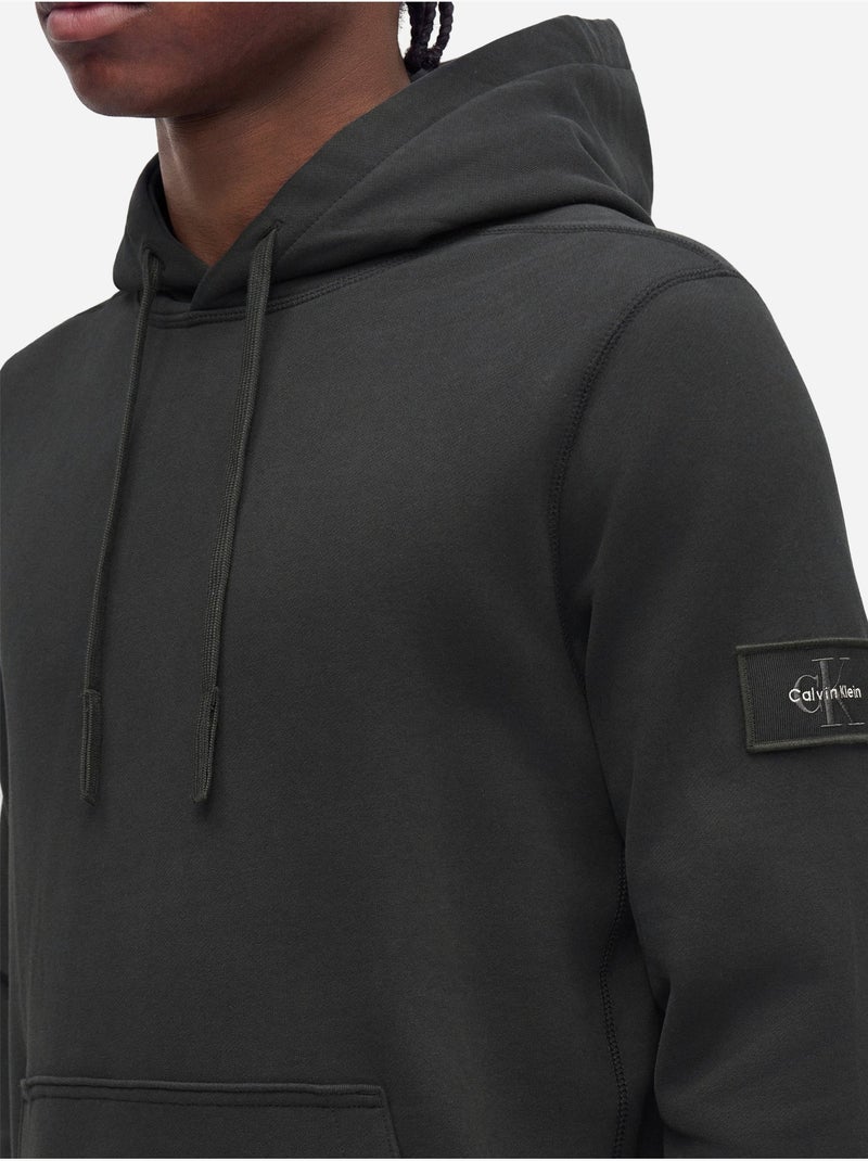 Sweat à capuche - calvin klein Noir - Kiabi