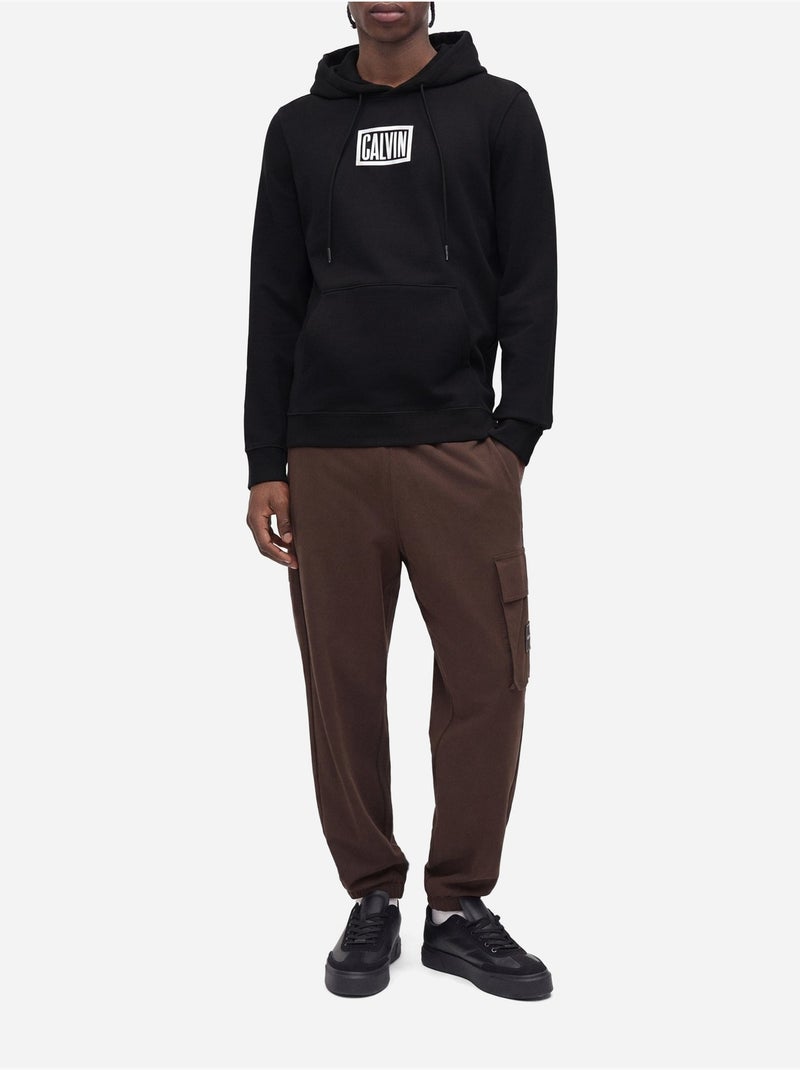 Sweat à capuche - calvin klein Noir - Kiabi