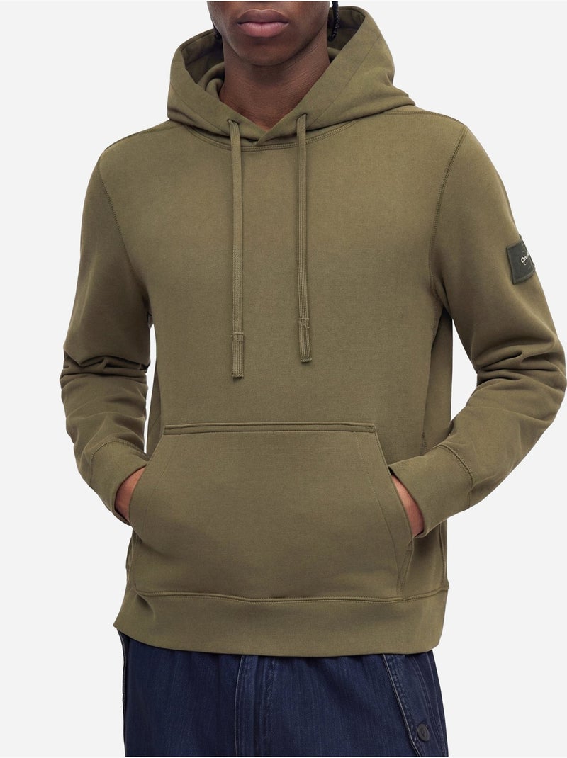 Sweat à capuche - calvin klein Vert - Kiabi