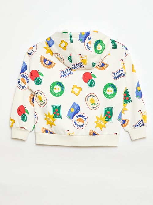 Sweat à capuche - Grafik Edition - Kiabi