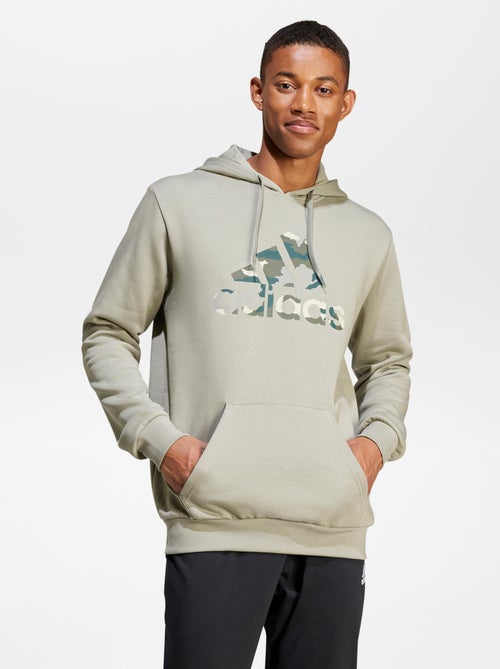 Sweat à capuche 'adidas' avec logo camouflage - Kiabi