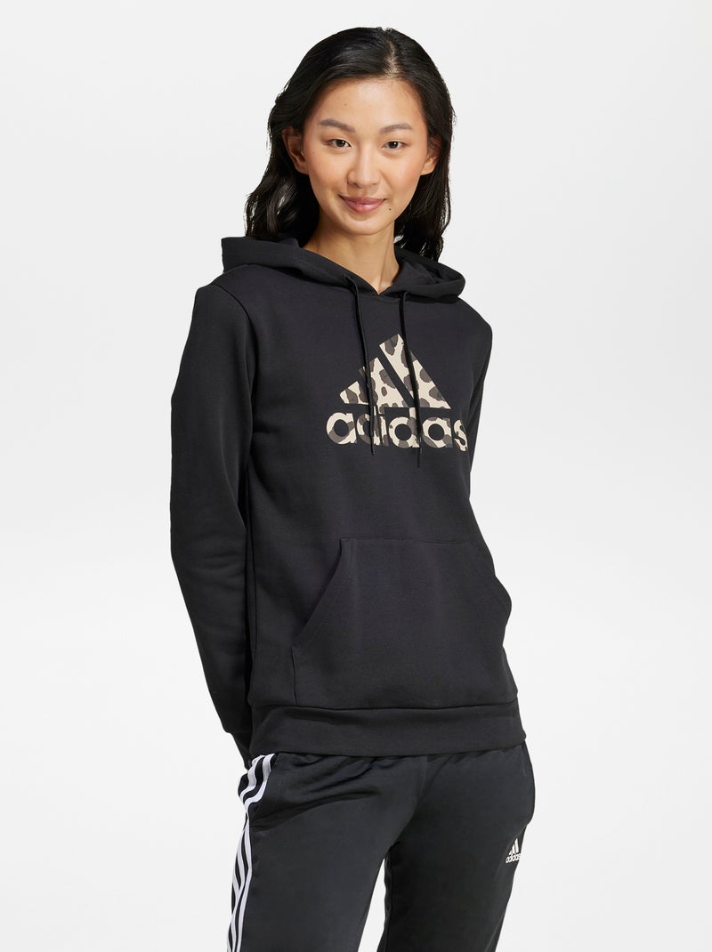 Sweat à capuche 'adidas' Noir - Kiabi