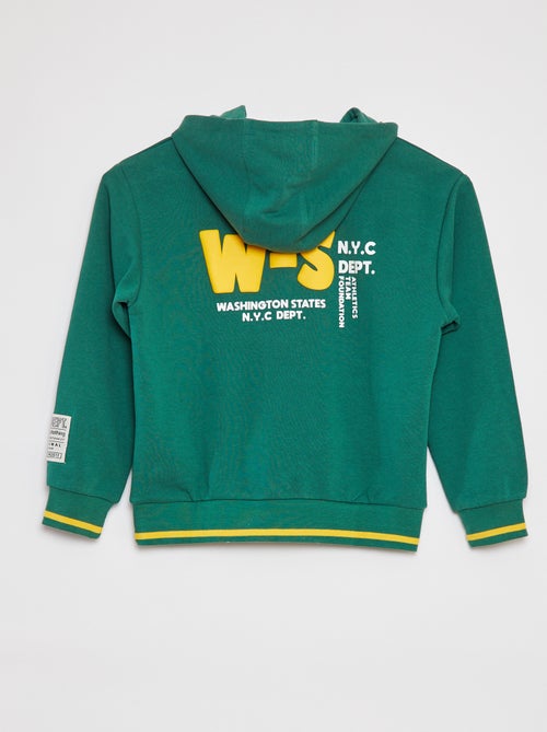 Sweat à capuche avec animation - Kiabi