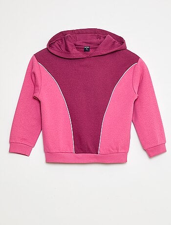 Sweat à capuche avec motifs