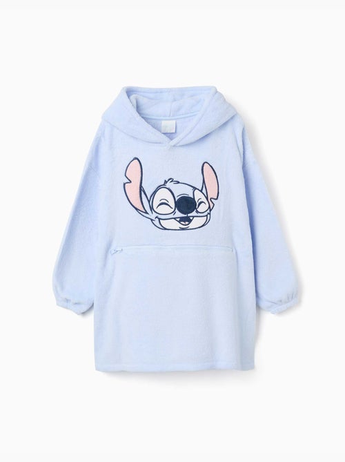 Sweat à capuche convertible en polaire corail avec stitch - Kiabi Sweat à capuche convertible en polaire corail avec stitch - Kiabi