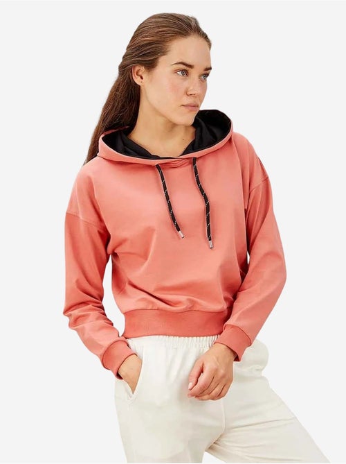 Sweat à capuche coupe décontractée avec lien tommy - Kiabi Sweat à capuche coupe décontractée avec lien tommy - Kiabi