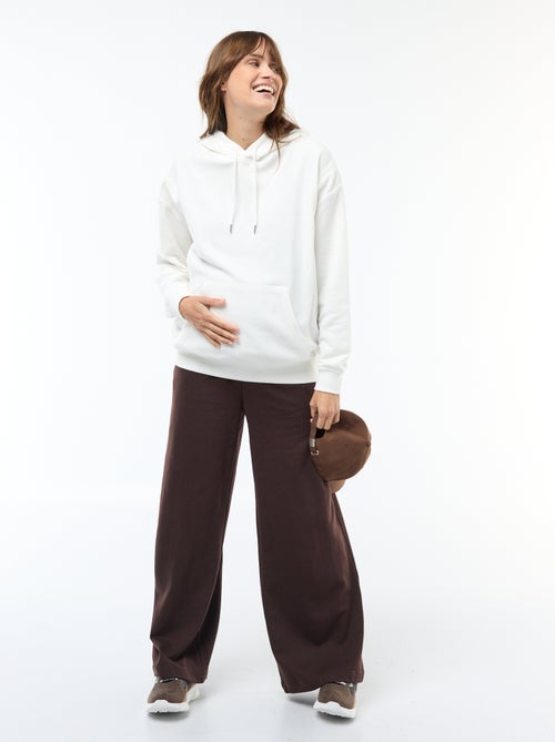 Sweat à capuche d'allaitement - Kiabi
