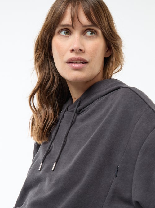 Sweat à capuche d'allaitement - Kiabi