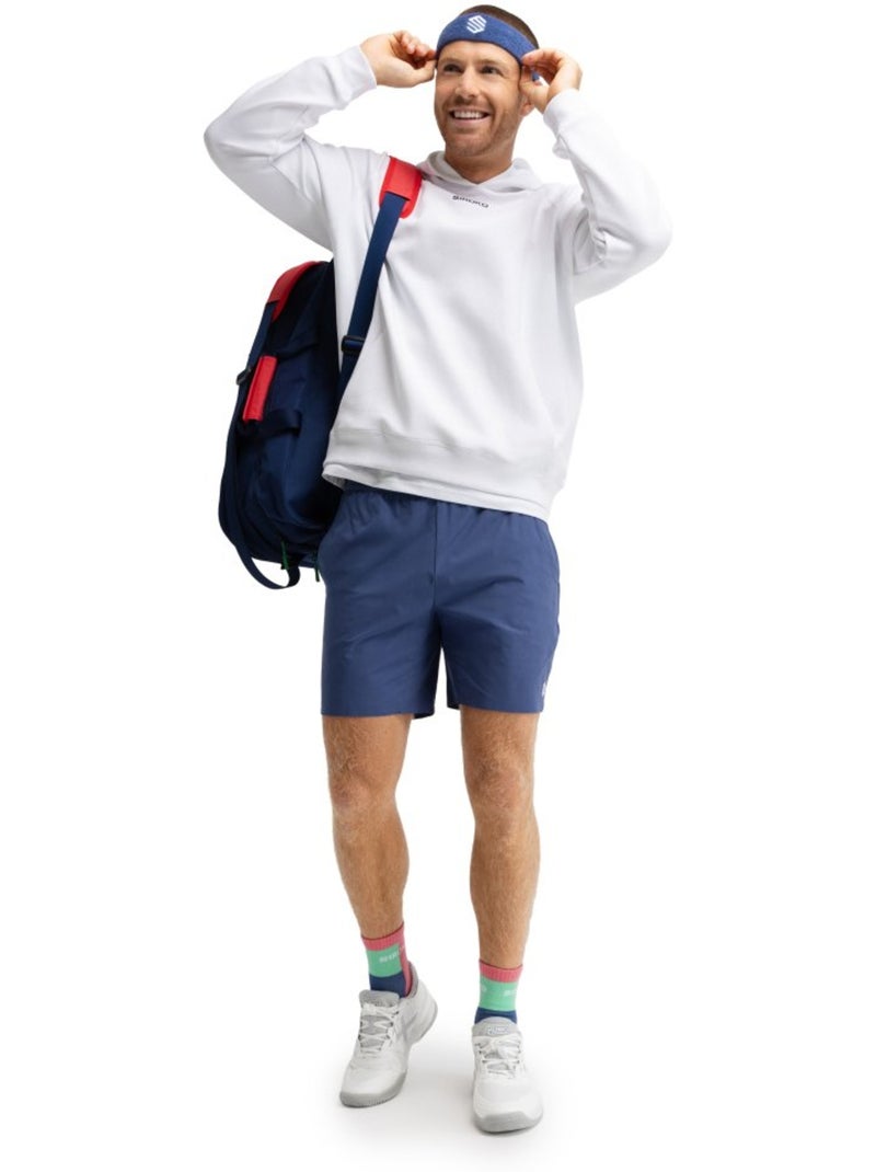 Sweat à capuche de padel homme padel homme break Blanc - Kiabi