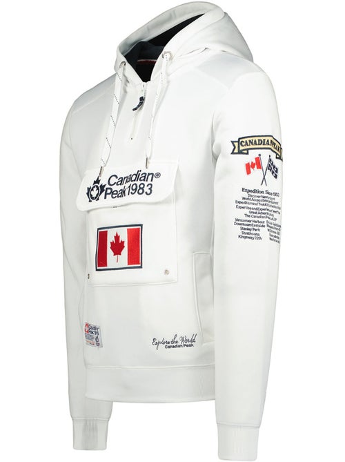 Sweat à capuche doublée galapagos – canadian peak - Kiabi