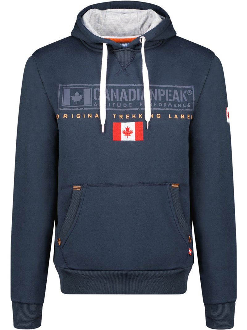 Sweat à capuche doublée gasikeak – canadian peak Bleu marine - Kiabi