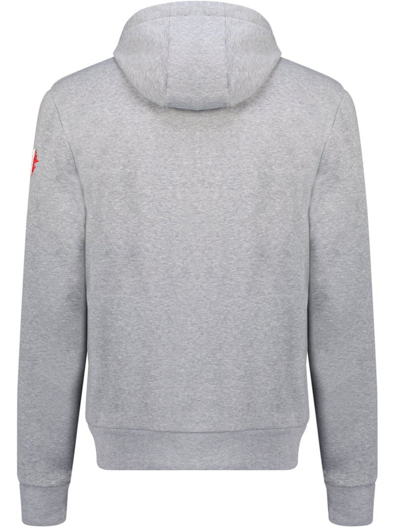 Sweat à capuche doublée gasikeak – canadian peak Gris clair - Kiabi