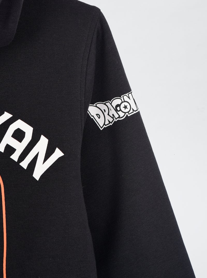 Sweat à capuche 'Dragon ball Z' Noir - Kiabi