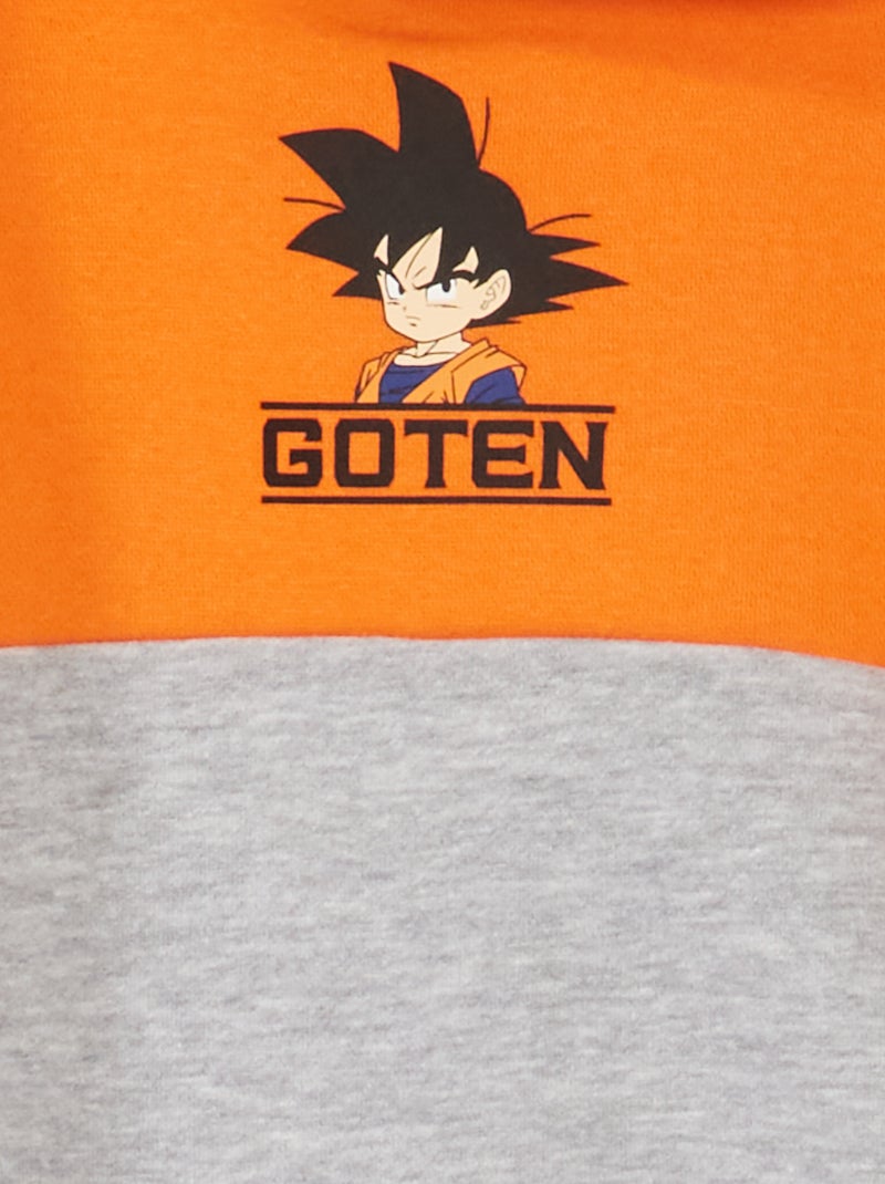 Sweat à capuche 'Dragon Ball Z' Orange - Kiabi