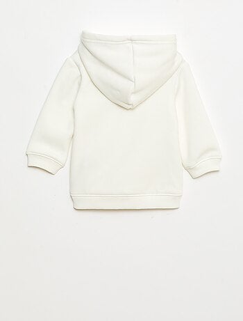 Sweat à capuche en molleton animé lapin