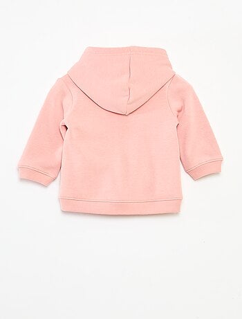 Sweat à capuche en molleton animé lapin