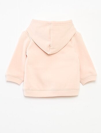 Sweat à capuche en molleton animé lapin