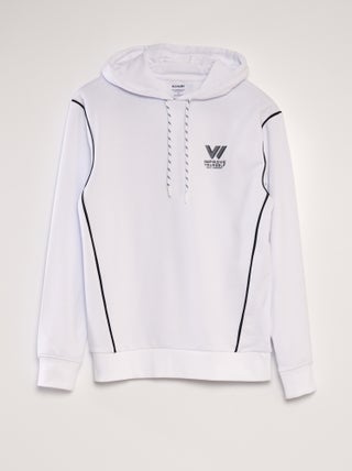 Sweat à capuche en molleton fin