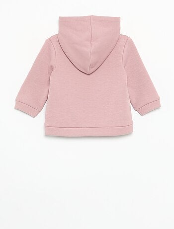Sweat à capuche en polaire avec oreilles de lapin