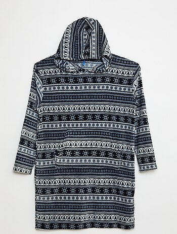 Sweat à capuche en polaire